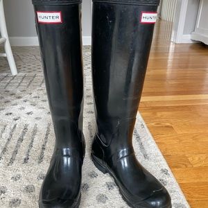Hunter Tall Gloss Rainboots